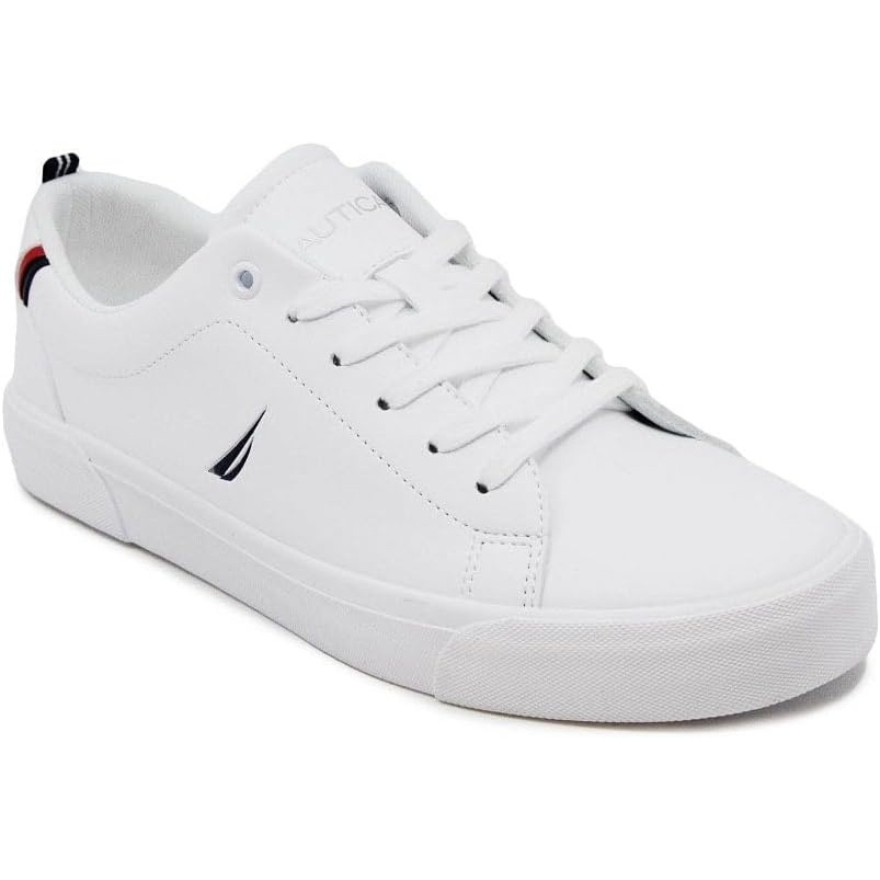 image:imageNautica Mens Casual Shoe Classic LaceUp Low Top Loafer Fashion Sneaker in Medium amp Wide Width SizesGraveswhiteNavy