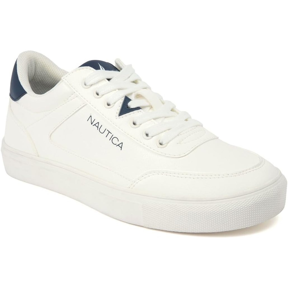 image:imageNautica Mens Casual Shoe Classic LaceUp Low Top Loafer Fashion Sneaker in Medium amp Wide Width SizesWhitejansen
