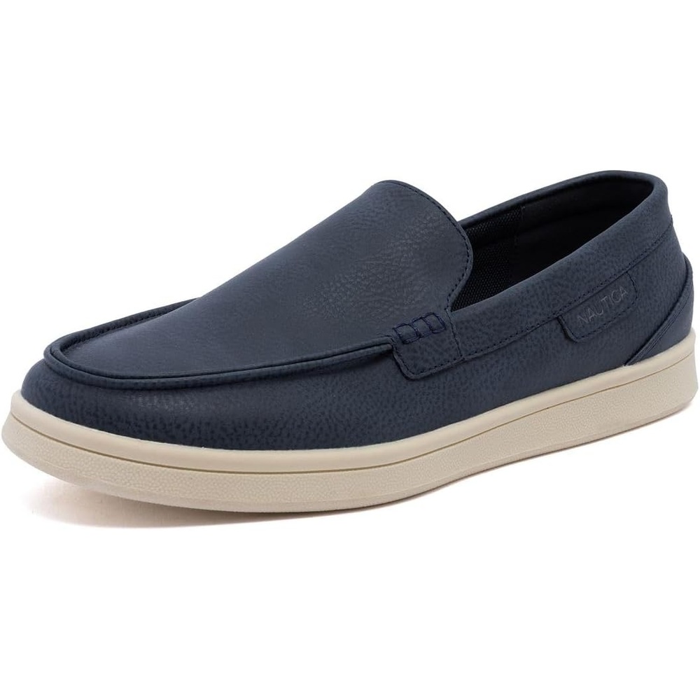image:imageNautica Mens SlipOn Loafers Casual Moc Toe Sneakers Boat Shoes Slipper for Men Lightweight amp Comfortable DerwinNavy