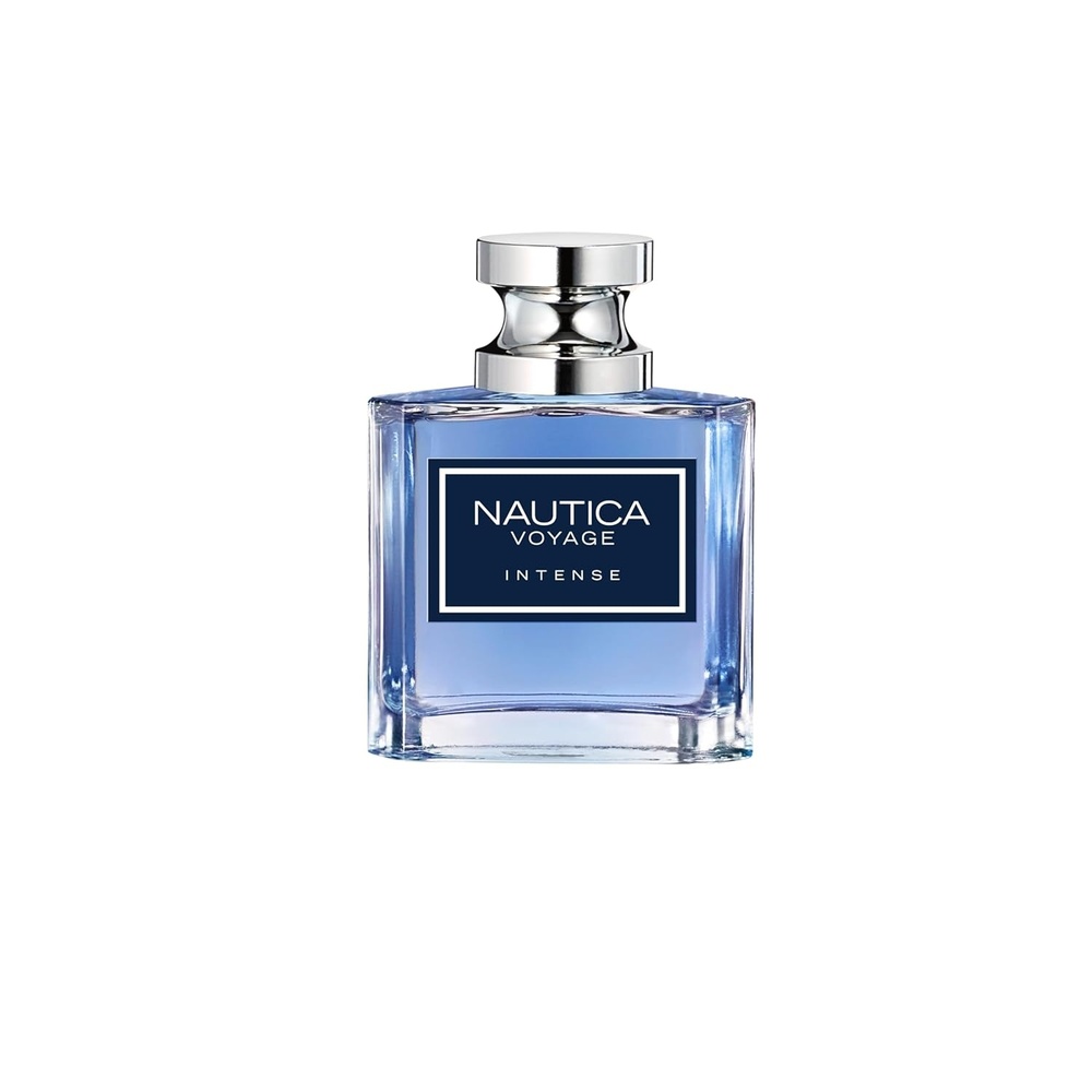 image:imageNautica Voyage Eau De Toilette Cologne and Fragrance For Men Fresh Romantic Fruity Scent Woody Aquatic Notes of Apple Water Lotus Cedarwood and Musk Ideal Day Wear Long Lasting 33Fl ozNautica Voyage Intense