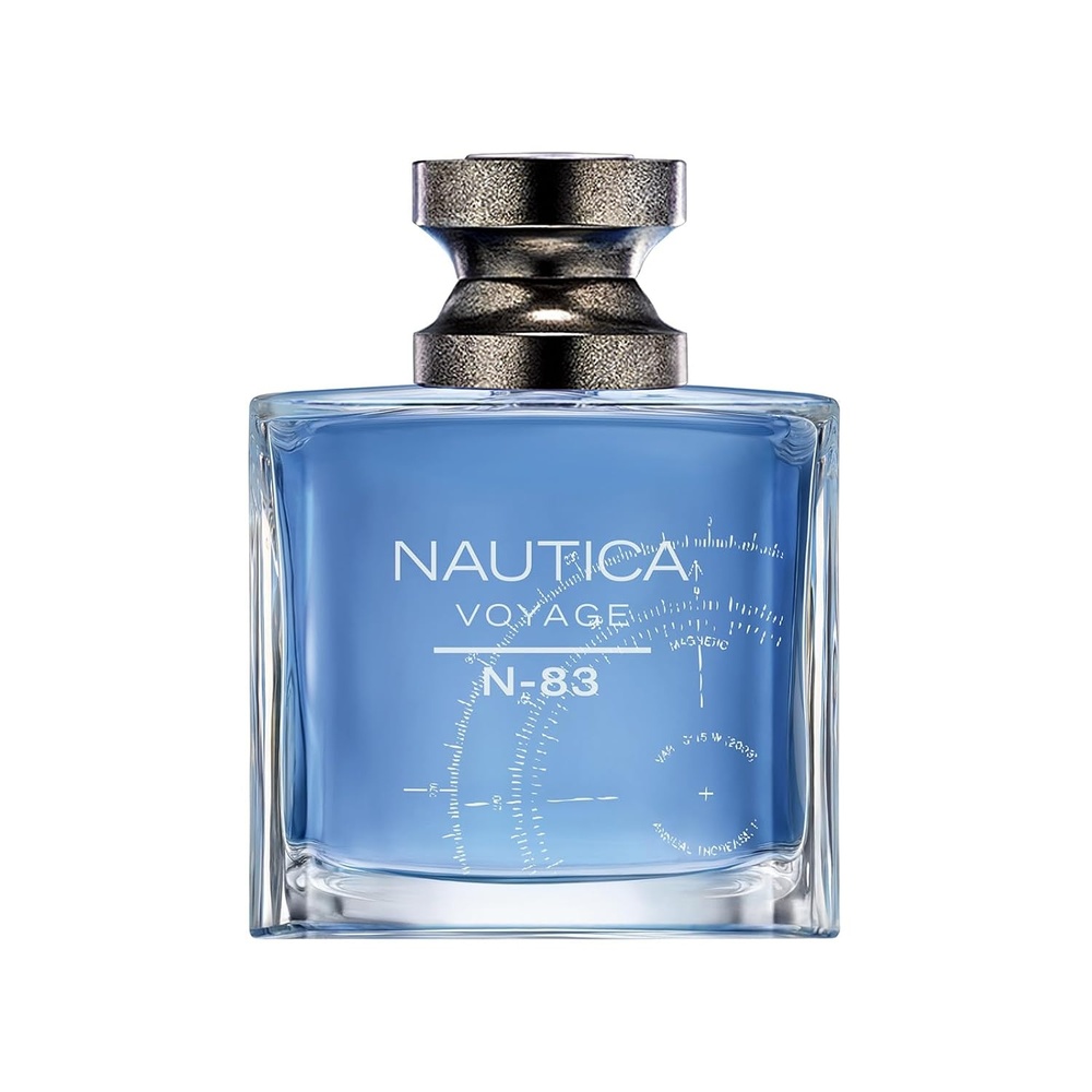 image:imageNautica Voyage Eau De Toilette Cologne and Fragrance For Men Fresh Romantic Fruity Scent Woody Aquatic Notes of Apple Water Lotus Cedarwood and Musk Ideal Day Wear Long Lasting 33Fl ozVoyage N83 Eau de Toilette