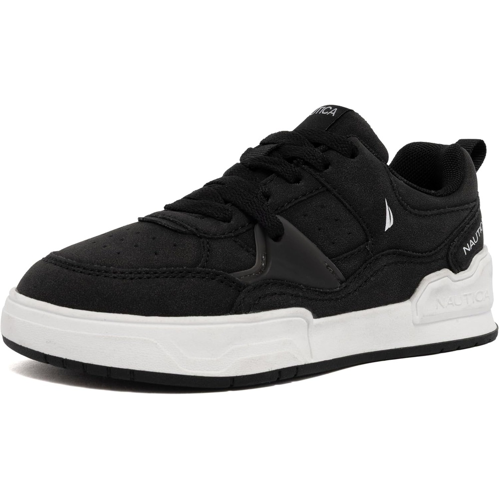 image:imageNautica Youth Athletic Sneakers Comfortable LaceUp Tennis Shoes for Boys and Girls Durable Casual Sport Footwear for School Gym and Daily WearBlacklighthouse
