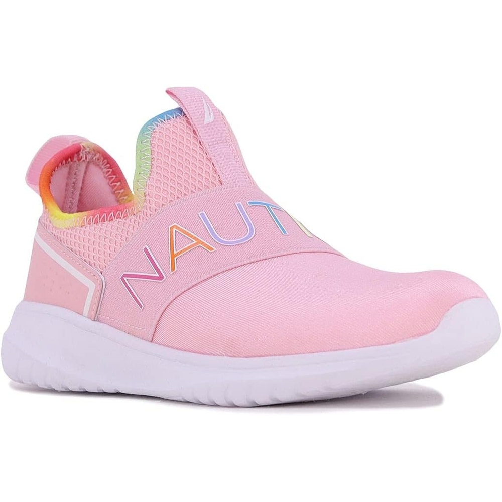 image:imageNautica Youth Girls SlipOn Athletic Sneakers Stylish Running and Tennis Shoes for Little and Big KidsAloisepeony Rainbow