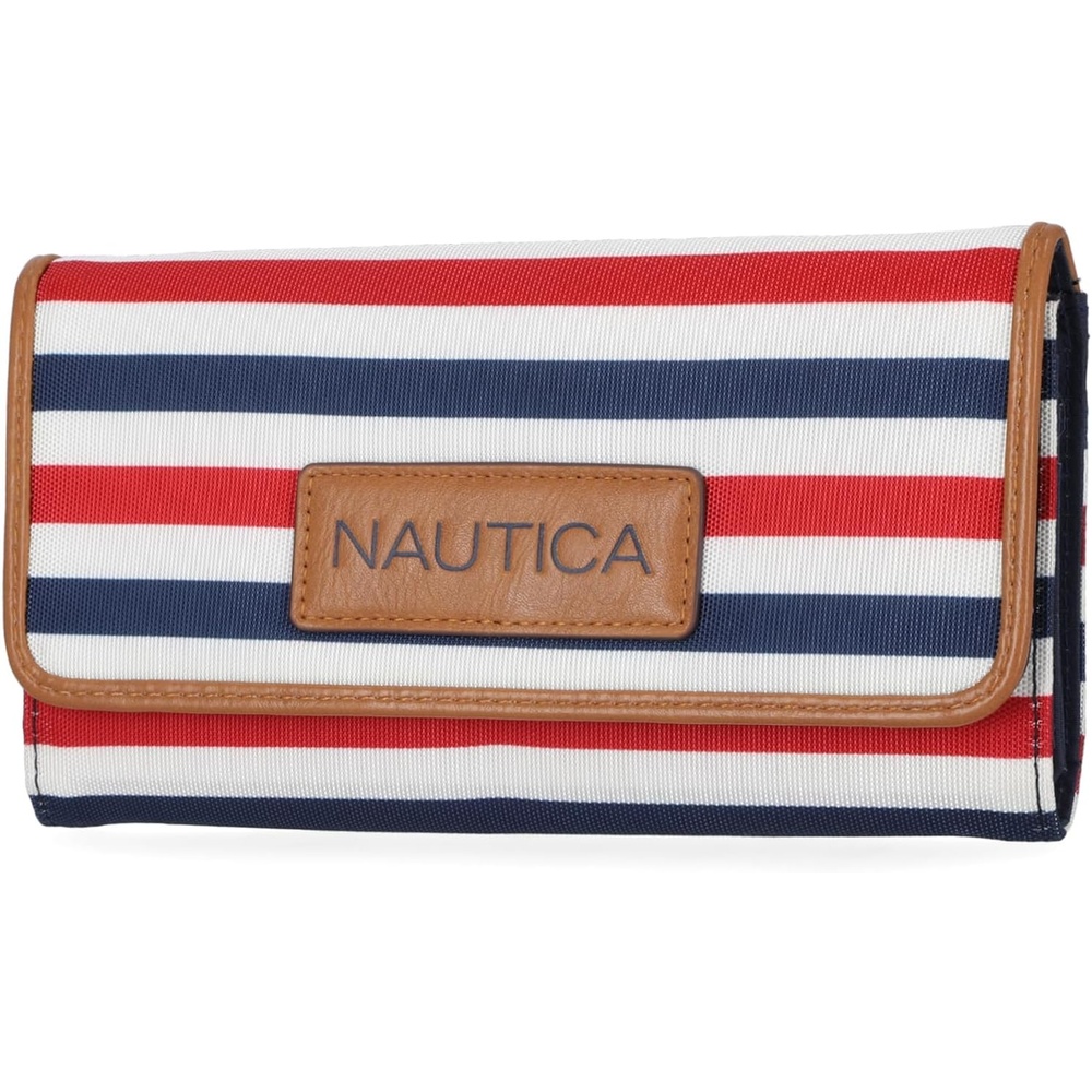 image:imageNautica womens The Perfect Carry All Money Manager Wallet Organizer with RFID Blocking Wallet The Perfect Carry AllAmericana