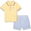 Yellow/Blue Stripe