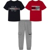 Racing Red/Navy Blazer/Granite Heather