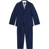 image:imageNautica Boys 4Piece Tuxedo Suit Set with Jacket Pants Dress Shirt amp Bow Tie for Weddings amp Special OccasionsBright Blue