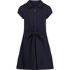 Navy Front Tie