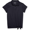 Navy/Tie Front