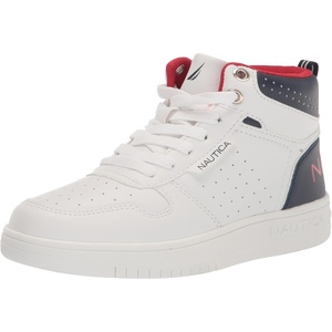 NAUTICA Kids Boys and Girls High Top Shoe Casual Fashion Basketball Boot Sneakers (Big Kid/Little Kid Sizes) – Horizon(Americana)