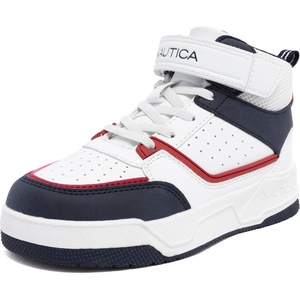 NAUTICA Kids Boys and Girls High Top Shoe Casual Fashion Basketball Boot Sneakers (Big Kid/Little Kid Sizes) – Horizon(Americana-hazen)