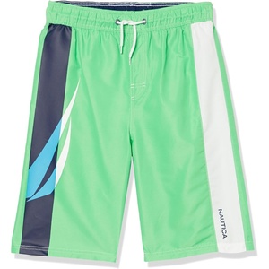 Nautica Boys 4-7 Swim Trunk(Exploded Neon Green Fk17)