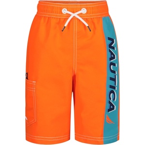 Nautica Boys 4-7 Swim Trunk(In Motion Neon Orange)