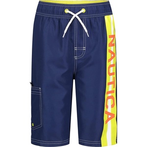 Nautica Boys 4-7 Swim Trunk(J Navy Stripe)