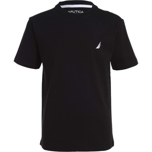 Nautica Boys Legacy Short Sleeve Crew Neck T-Shirt(Legacy Black)