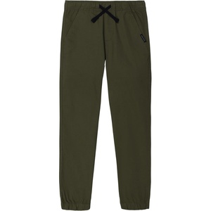Nautica Boys Pull-on Twill Jogger Pant, Drawstring Closure(Dusty Olive)