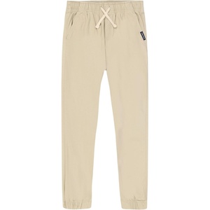Nautica Boys Pull-on Twill Jogger Pant, Drawstring Closure(Island Fossil)