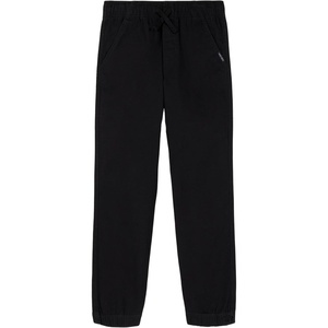 Nautica Boys Pull-on Twill Jogger Pant, Drawstring Closure(True Black)