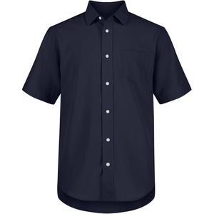 Nautica Boys’ Short Sleeve Oxford Shirt(Navy Performance)
