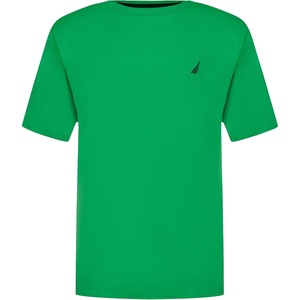 Nautica Boys’ Short Sleeve Solid Crew Neck T-Shirt, Soft, Comfortable, Relaxed Fit(Bright Green)