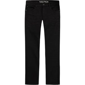 Nautica Boys’ Skinny Stretch Denim Pant(Black)