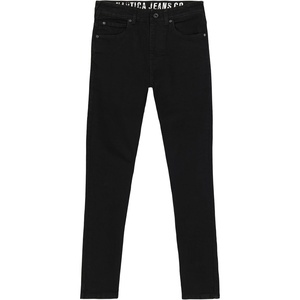 Nautica Boys’ Skinny Stretch Denim Pant(Legacy Black)