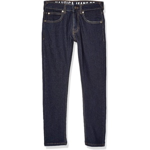 Nautica Boys’ Skinny Stretch Denim Pant(Naval Yard Chase)