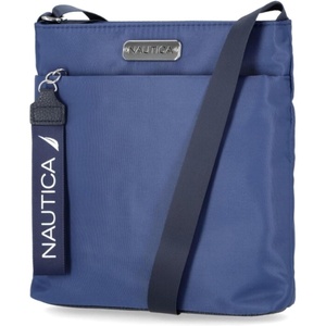 Nautica Diver Nylon Small Women’s Crossbody Bag Purse with Adjustable Shoulder Strap(Indigo)