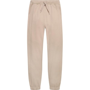 Nautica Girls School Uniform Jogger Pants, Elastic Waistband with Drawstring Closure, Stretch Performance Fabric(Khaki)