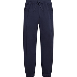 Nautica Girls School Uniform Jogger Pants, Elastic Waistband with Drawstring Closure, Stretch Performance Fabric(Navy)