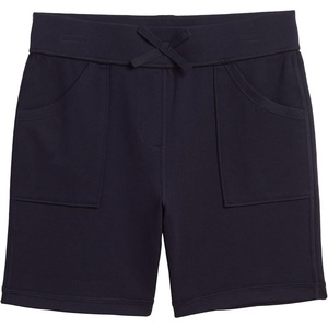 Nautica Girls’ School Uniform Sensory-Friendly Soft Pull-on Short(Navy 22)