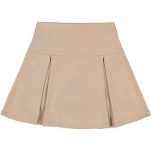 Nautica Girls’ Sensory-Friendly Performance Pleated Scooter(Khaki)