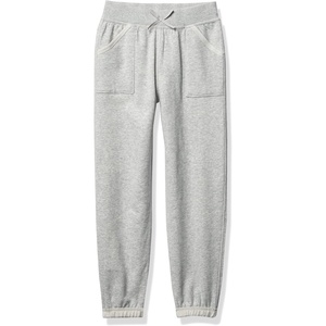 Nautica Girls Sensory-Friendly Soft Fleece Sweatpants(Grey Heather)