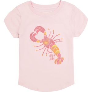 Nautica Girls Short Sleeve Legacy T-Shirt with Flip Sequin Design, Cotton Tee with Tagless Interior(Rose Shadow)