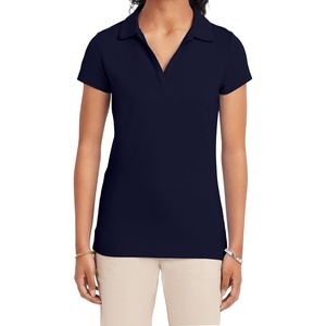 Nautica Junior’s Uniform Short Sleeve Performance Polo(Navy)