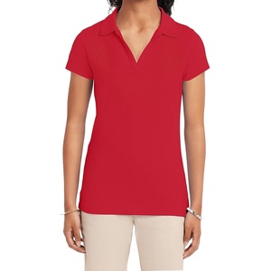 Nautica Junior’s Uniform Short Sleeve Performance Polo(Red)