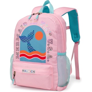 Nautica Kids Backpack for School | Kindergarten Elementary Kids Backpack | 16″ Tall | Mermaid Tail(Mermaid Tail)