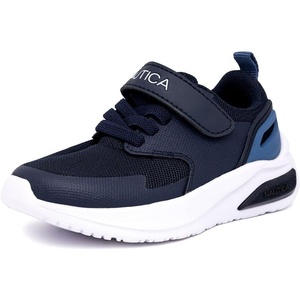Nautica Kids Fashion Sneaker Athletic Running Shoe with One Strap |Boys – Girls|(Toddler/Little Kid)(Navy-sawyer)