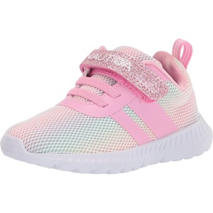 Nautica Kids Fashion Sneaker Athletic Running Shoe with One Strap |Boys – Girls|(Toddler/Little Kid)(Rainbow Sparkle)