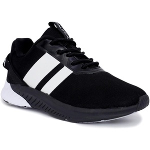 Nautica Kids Running Sneakers | Comfortable Shoes for Boys and Girls | Sizes for Big & Little Kids -(Lace-Up/Bungee) Manalapin(Black White-manalapin)