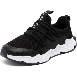 Nautica Kids Running Sneakers | Comfortable Shoes for Boys and Girls | Sizes for Big & Little Kids -(Lace-Up/Bungee) Manalapin(Black-mimm)