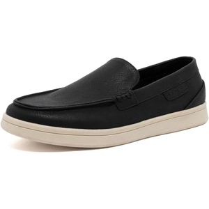 Nautica Men’s Slip-On Loafers Casual Moc Toe Sneakers Boat Shoes Slipper for Men – Lightweight & Comfortable – Derwin(Black)
