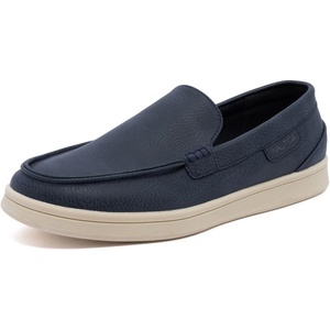 Nautica Men’s Slip-On Loafers Casual Moc Toe Sneakers Boat Shoes Slipper for Men – Lightweight & Comfortable – Derwin(Navy)