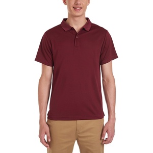 Nautica Men’s Uniform Short Sleeve Performance Polo(Burgundy)
