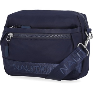Nautica Nylon Bean crossbody/Belt Bag adjustable shoulder strap(Indigo 2)