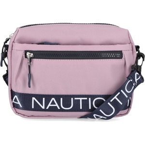 Nautica Nylon Bean crossbody/Belt Bag adjustable shoulder strap(Lilac Rose)