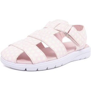Nautica Toddler Sandals – Closed-Toe Athletic Summer Shoes for Boys & Girls with Adjustable Straps, Perfect for Active Play (Toddler & Little Kid Sizes)(Pink White Yellow)