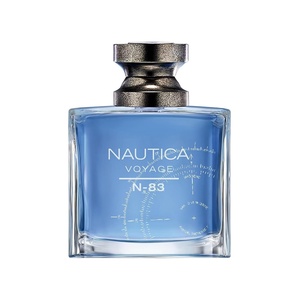 Nautica Voyage Eau De Toilette, Cologne and Fragrance For Men, Fresh, Romantic, Fruity Scent Woody, Aquatic Notes of Apple, Water Lotus, Cedarwood, and Musk Ideal Day Wear, Long Lasting 3.3Fl oz(Voyage N-83 Eau de Toilette)