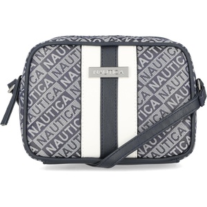 Nautica Women’s Candid Camera Adjustable Crossbody Bag(Indigo (Lakeside Jacquard))