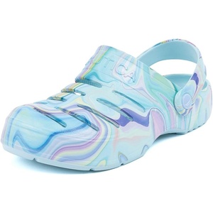 Nautica Women’s Classic Slip-On Clogs – Comfortable Crafted Clog Water Shoes for Garden and Casual Wear(Psychedelic)
